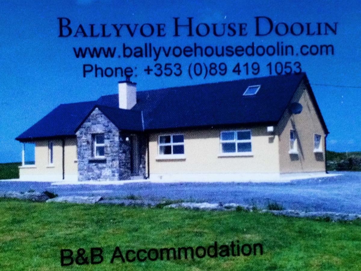 Ballyvoe House Doolin Bed & Breakfast Dış mekan fotoğraf
